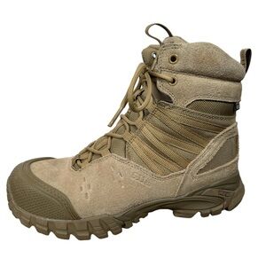5.11 Union 6 in WP Tactical Tan Combat work Boots lace up hiking coyote